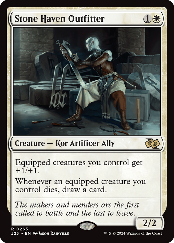 Stone Haven Outfitter (263) [Foundations Jumpstart] - Deck Out Gaming