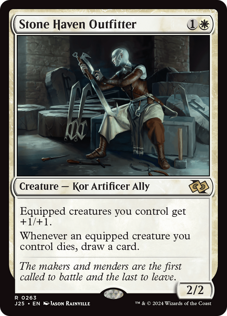 Stone Haven Outfitter (263) [Foundations Jumpstart] - Deck Out Gaming