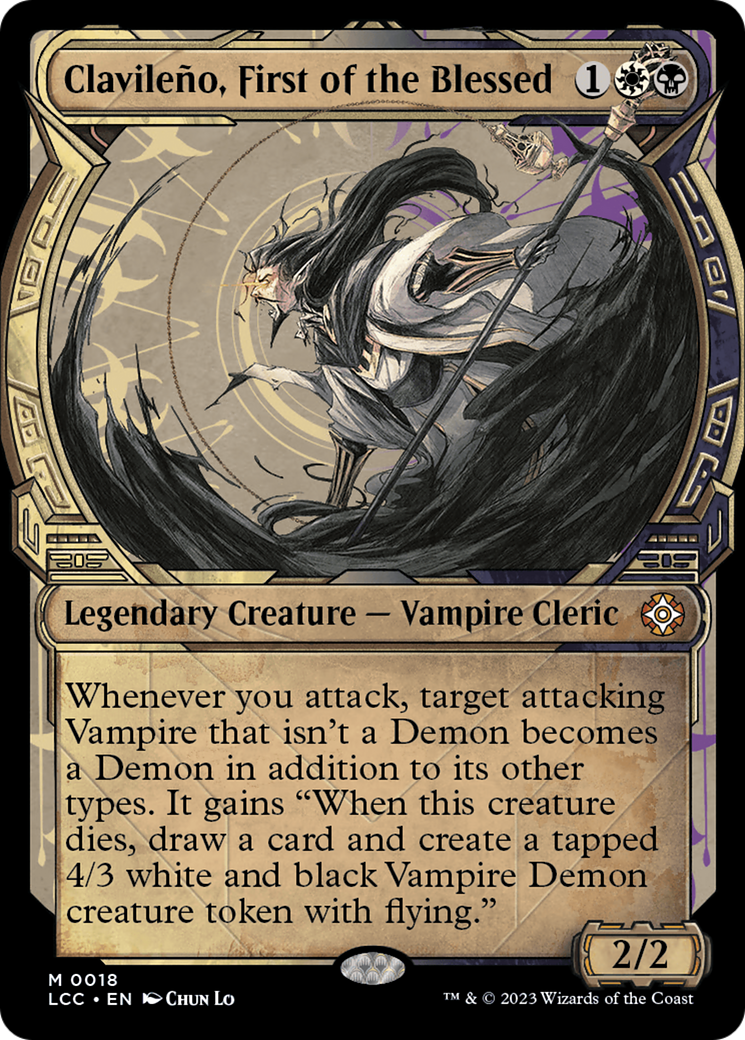 Clavileno, First of the Blessed (Showcase) (18) [The Lost Caverns of Ixalan Commander] foil - Deck Out Gaming