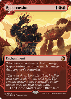 Repercussion (48) [Wilds of Eldraine: Enchanting Tales] foil - Deck Out Gaming
