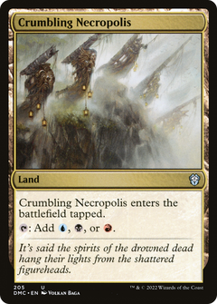 Crumbling Necropolis (205) [Commander: Dominaria United] - Deck Out Gaming