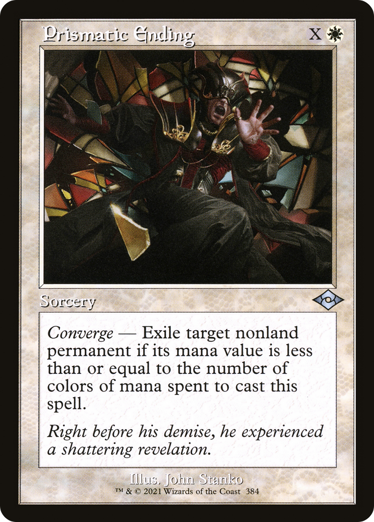 Prismatic Ending (Retro Frame) (384) [Modern Horizons 2] foil - Deck Out Gaming