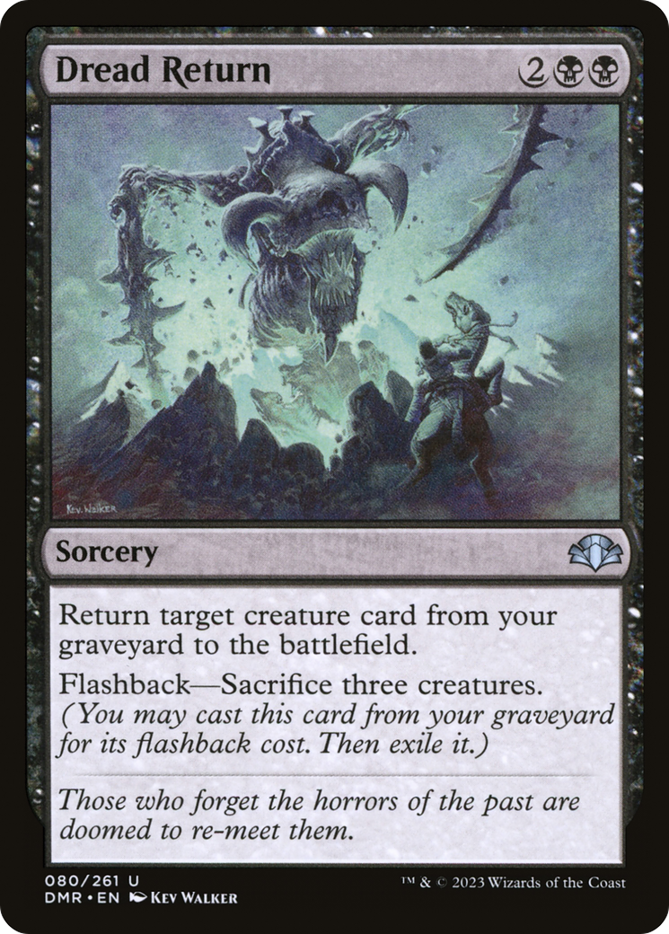 Dread Return (80) [Dominaria Remastered] foil - Deck Out Gaming