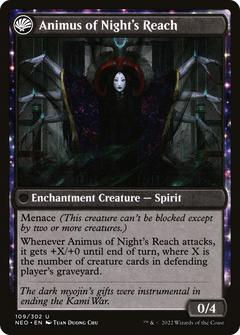 The Long Reach of Night (109) [Kamigawa: Neon Dynasty] - Deck Out Gaming