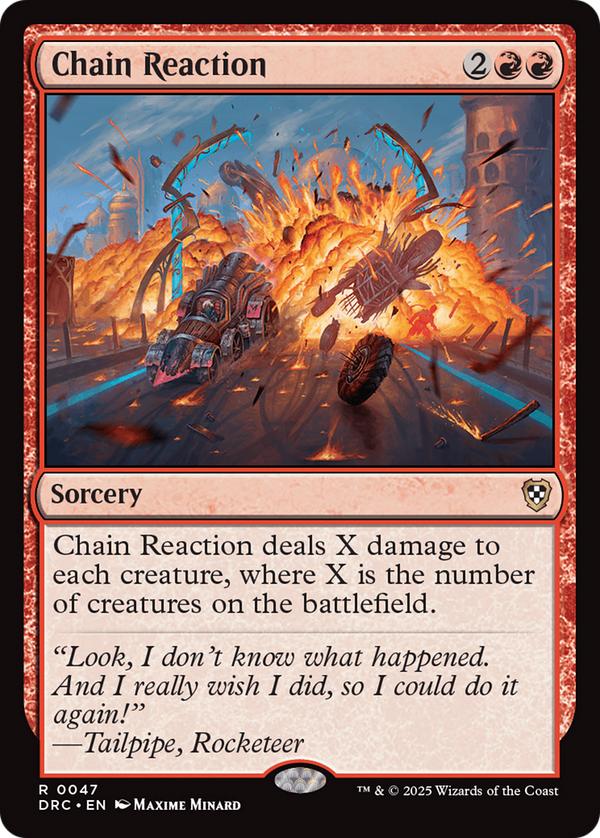 Chain Reaction (47) [Commander: Aetherdrift] - Deck Out Gaming