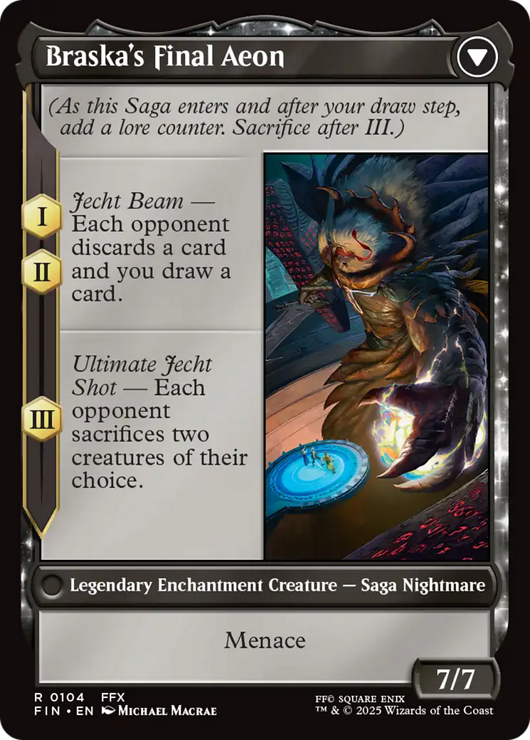 Jecht, Reluctant Guardian // Braska's Final Aeon (104) [FINAL FANTASY] foil - Deck Out Gaming