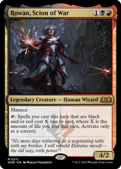 Rowan, Scion of War (211) [Wilds of Eldraine] foil - Deck Out Gaming