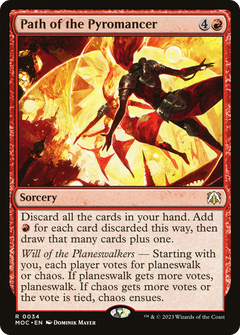 Path of the Pyromancer (34) [March of the Machine Commander] - Deck Out Gaming