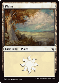 Plains (0272) (272) [Foundations] - Deck Out Gaming
