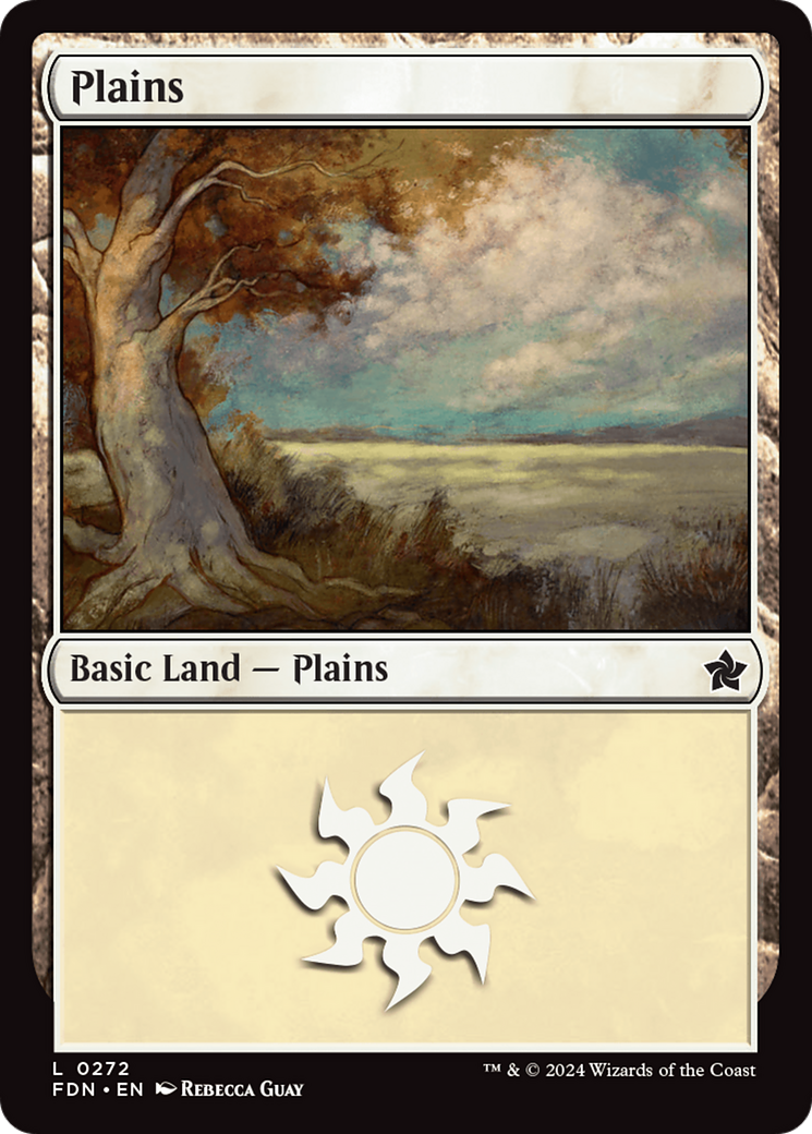Plains (0272) (272) [Foundations] - Deck Out Gaming