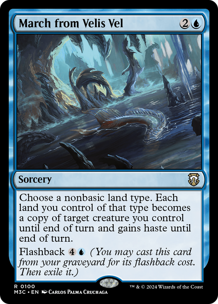 March from Velis Vel (100) [Modern Horizons 3 Commander] - Deck Out Gaming