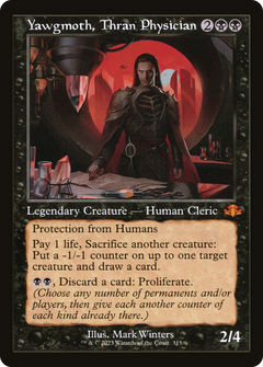 Yawgmoth, Thran Physician (Retro Frame) (315) [Dominaria Remastered] - Deck Out Gaming