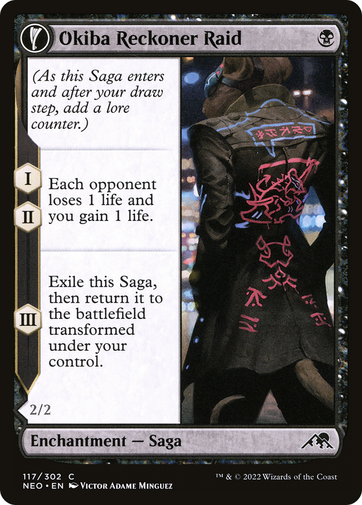 Okiba Reckoner Raid (117) [Kamigawa: Neon Dynasty] - Deck Out Gaming