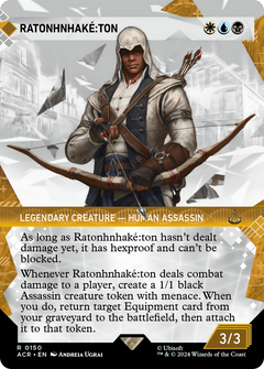 Ratonhnhake:ton (Showcase) (150) [Assassin's Creed] foil - Deck Out Gaming