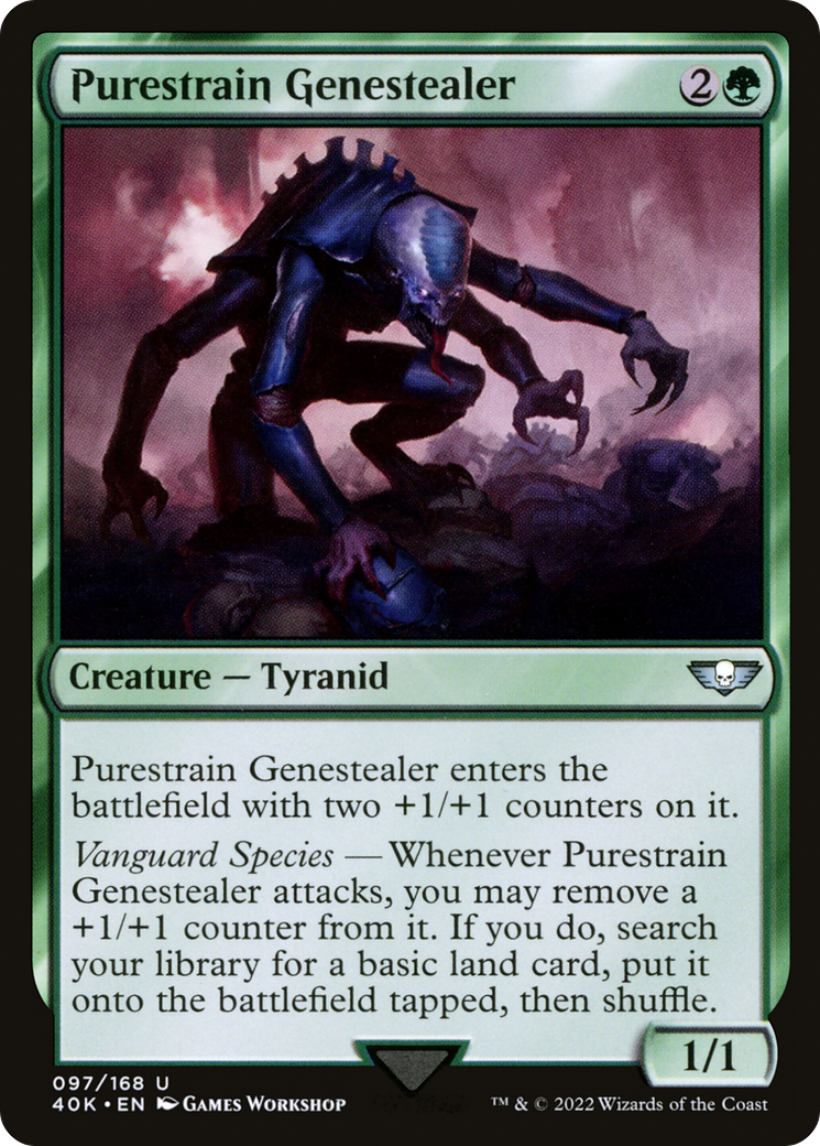 Purestrain Genestealer (97) [Warhammer 40,000 Commander] - Deck Out Gaming