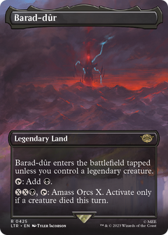 Barad-dur (0425) (Borderless) (425) [The Lord of the Rings: Tales of Middle-earth] - Deck Out Gaming