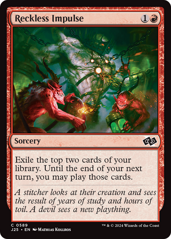 Reckless Impulse (589) [Foundations Jumpstart] - Deck Out Gaming