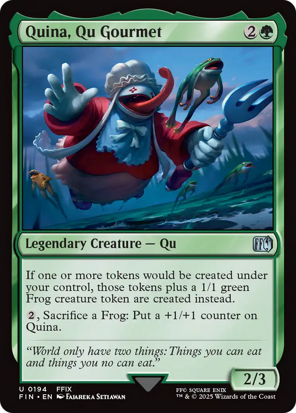 Quina, Qu Gourmet (194) [FINAL FANTASY] foil - Deck Out Gaming