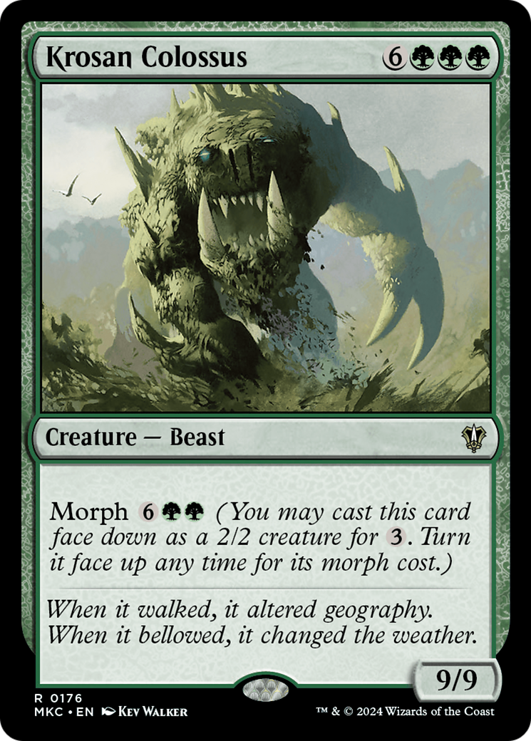 Krosan Colossus (176) [Murders at Karlov Manor Commander] - Deck Out Gaming