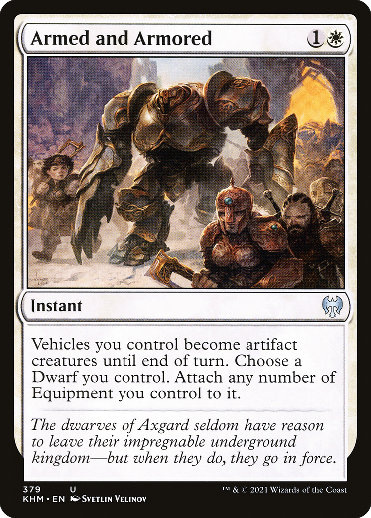 Armed and Armored (379) [Kaldheim] - Deck Out Gaming