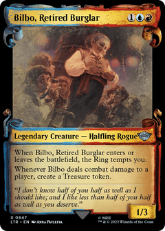 Bilbo, Retired Burglar (Showcase Scrolls) (647) [The Lord of the Rings: Tales of Middle-earth] - Deck Out Gaming