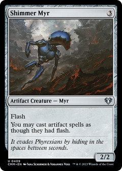 Shimmer Myr (409) [Commander Masters] foil - Deck Out Gaming