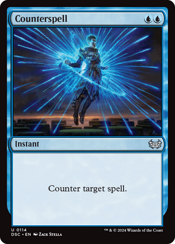 Counterspell (114) [Duskmourn: House of Horror Commander] - Deck Out Gaming