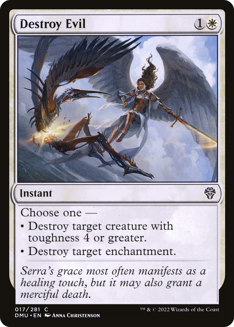 Destroy Evil (17) [Dominaria United] - Deck Out Gaming