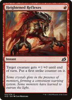 Heightened Reflexes (123) [Ikoria: Lair of Behemoths] foil - Deck Out Gaming
