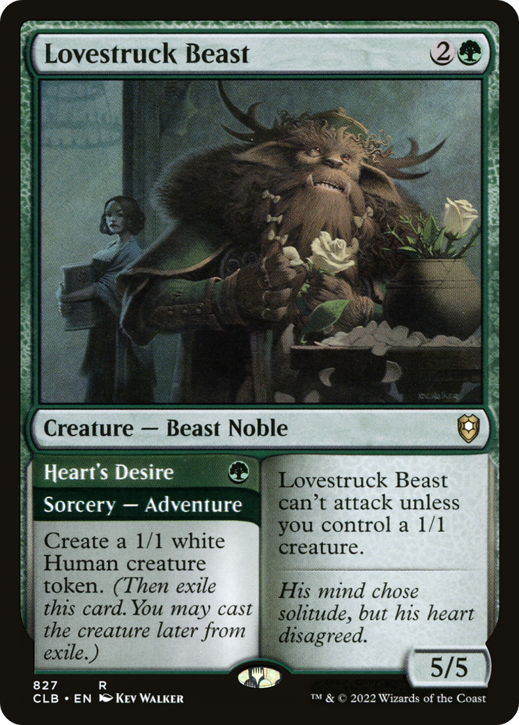 Lovestruck Beast (827) [Commander Legends: Battle for Baldur's Gate] - Deck Out Gaming
