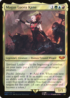 Magus Lucea Kane (Surge Foil) (7) [Warhammer 40,000 Commander] foil - Deck Out Gaming