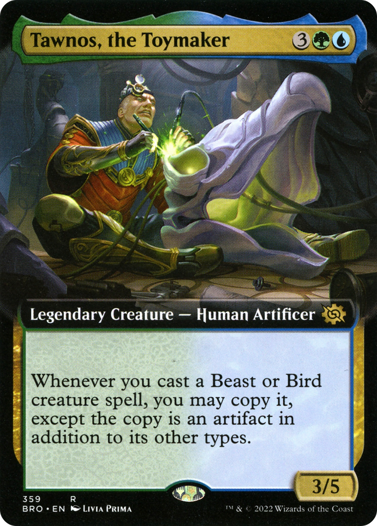 Tawnos, the Toymaker (Extended Art) (359) [The Brothers' War] - Deck Out Gaming