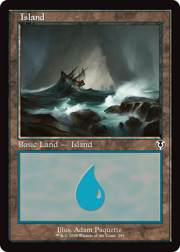 Island (291) (Retro Frame) (291) [Innistrad Remastered] - Deck Out Gaming