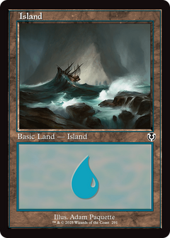 Island (291) (Retro Frame) (291) [Innistrad Remastered] - Deck Out Gaming