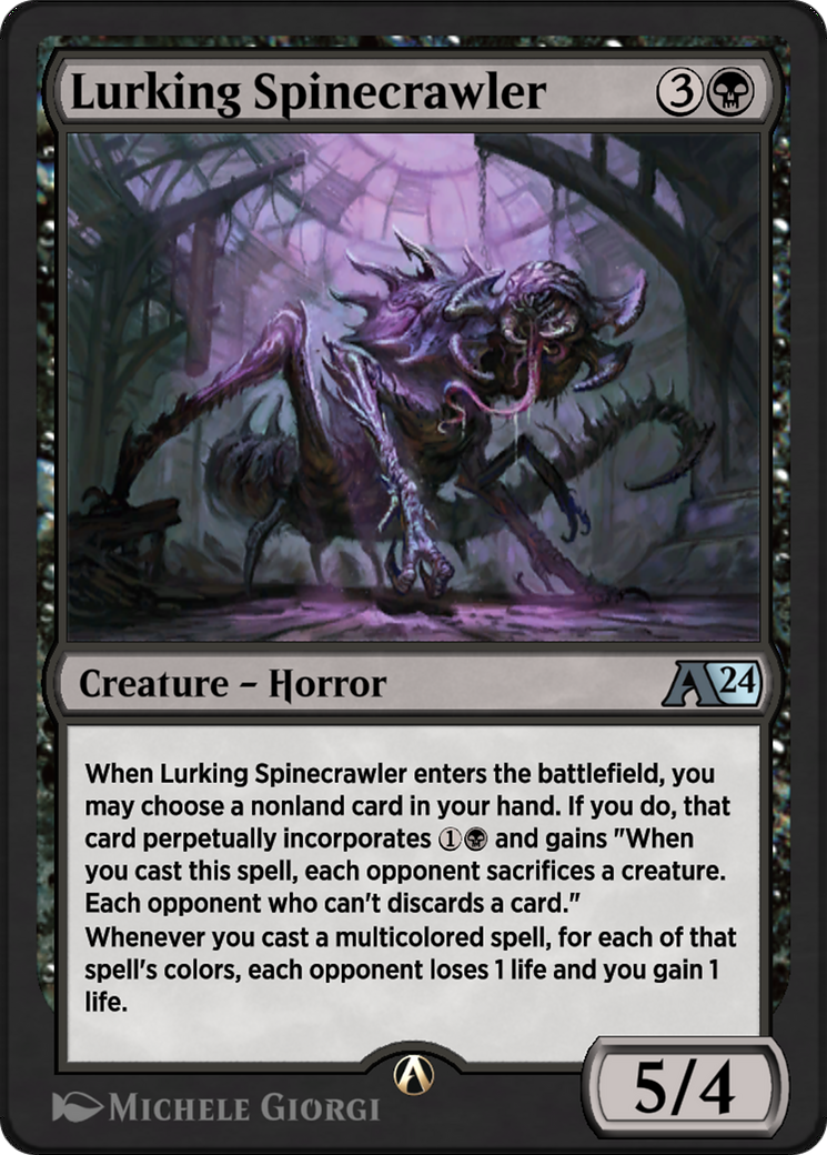 Lurking Spinecrawler (10) [Alchemy: Murders at Karlov Manor ] - Deck Out Gaming