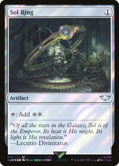 Sol Ring (251) (Surge Foil) (251) [Warhammer 40,000 Commander] foil - Deck Out Gaming