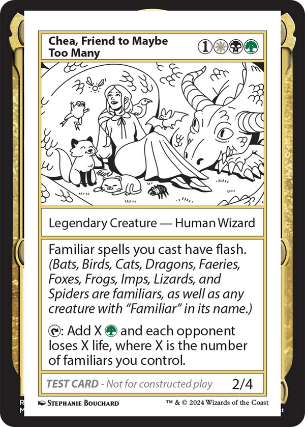 Chea, Friend to Maybe Too Many () [Mystery Booster 2] - Deck Out Gaming