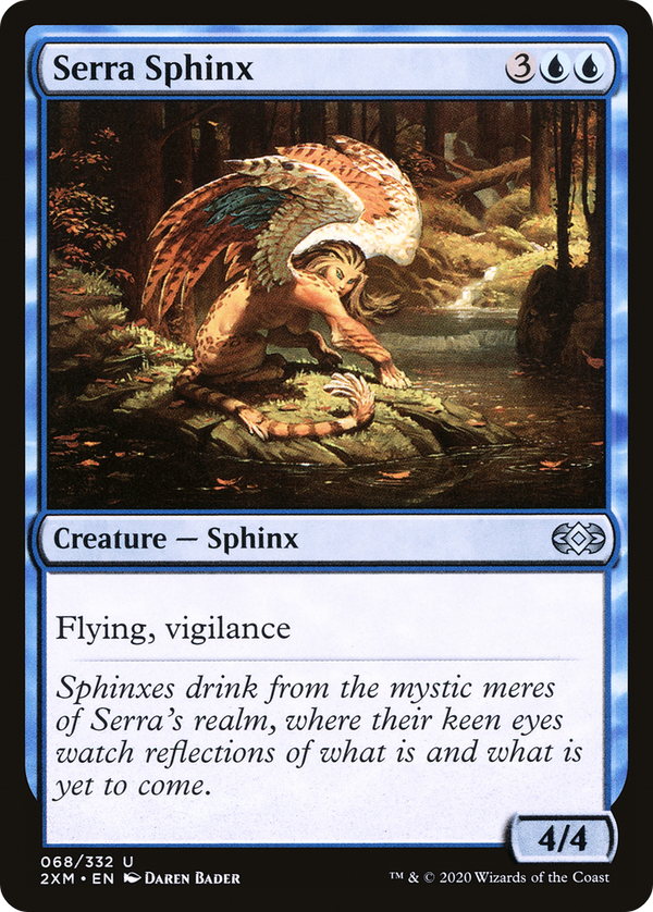 Serra Sphinx (68) [Double Masters] foil - Deck Out Gaming