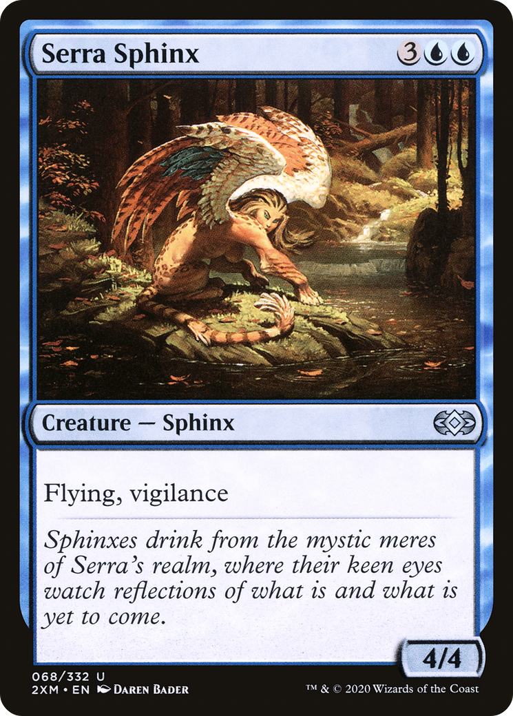 Serra Sphinx (68) [Double Masters] foil - Deck Out Gaming