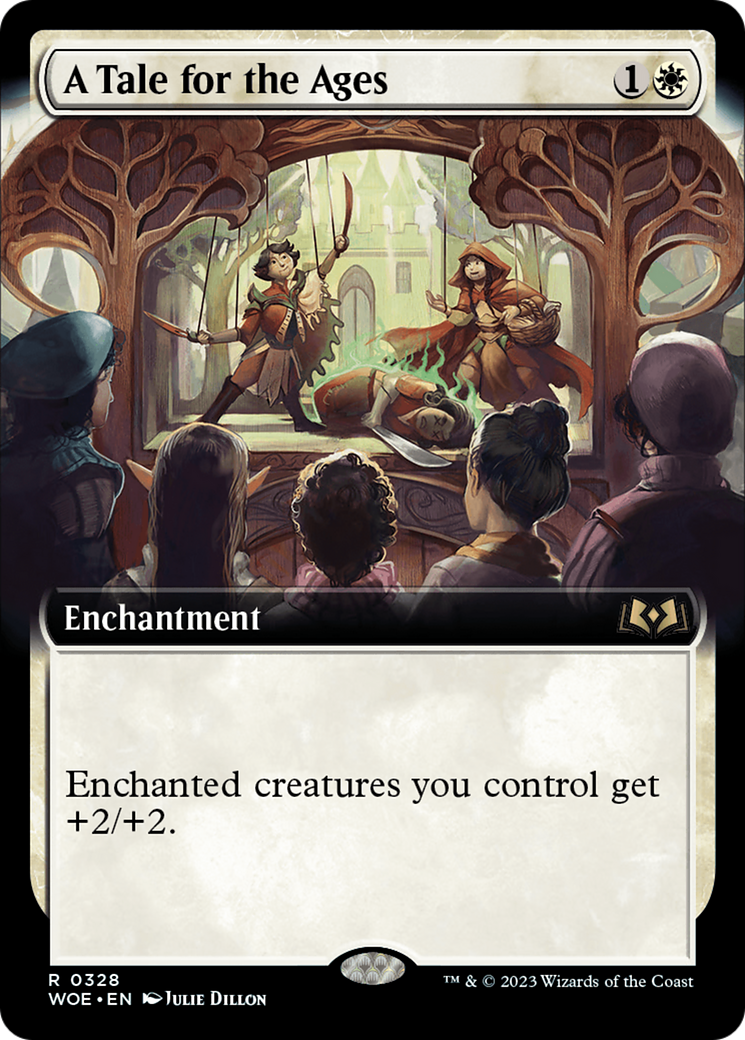 A Tale for the Ages (Extended Art) (328) [Wilds of Eldraine] foil - Deck Out Gaming