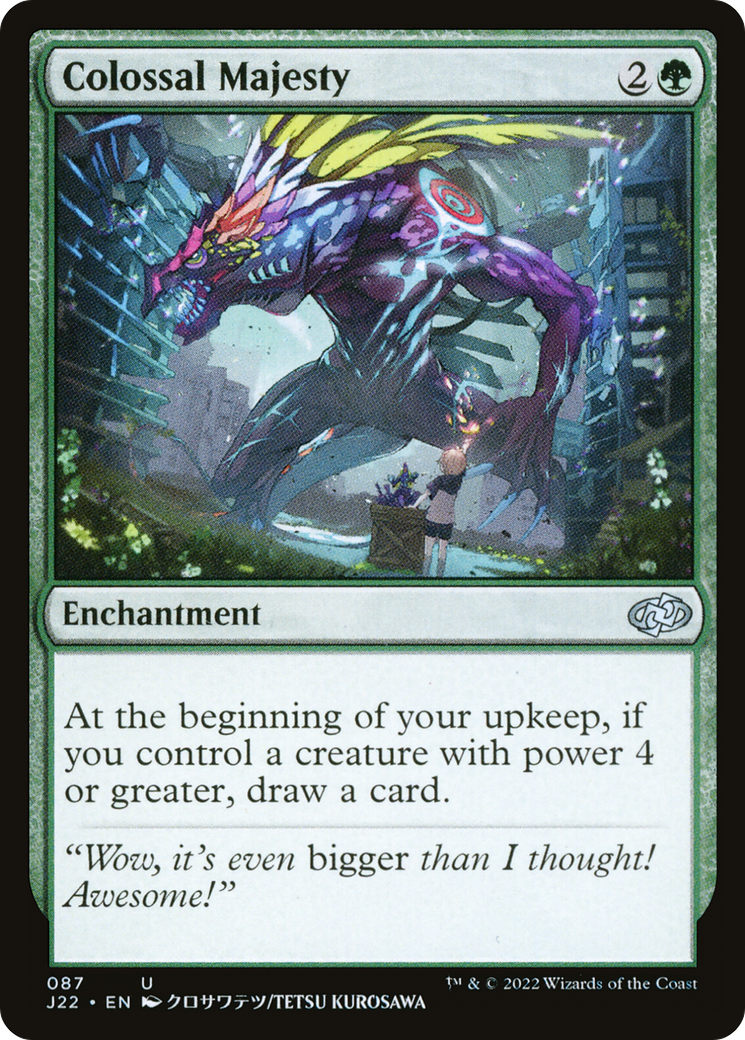 Colossal Majesty (87) [Jumpstart 2022] - Deck Out Gaming