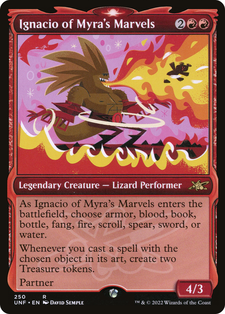 Ignacio of Myra's Marvels (Showcase) (250) [Unfinity] foil - Deck Out Gaming
