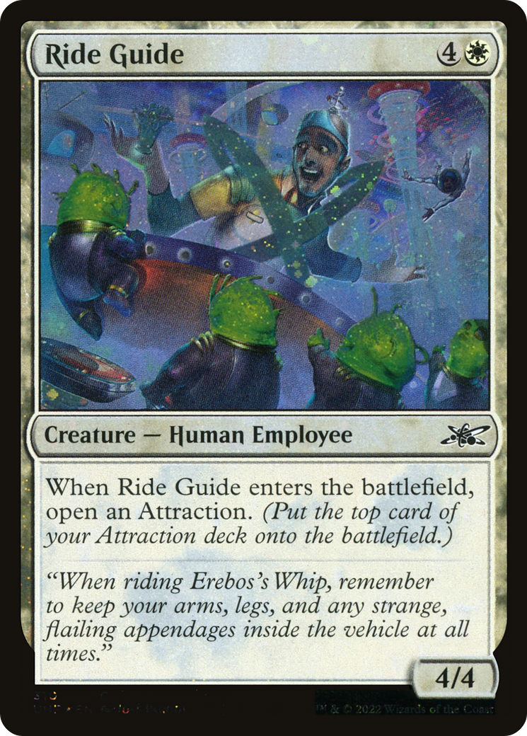 Ride Guide (Galaxy Foil) (310) [Unfinity] foil - Deck Out Gaming