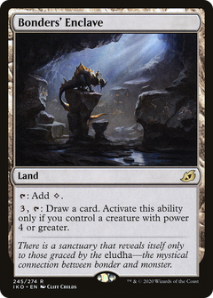 Bonders' Enclave (245) [Ikoria: Lair of Behemoths] foil - Deck Out Gaming