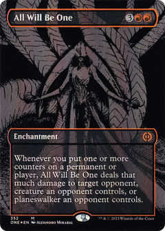 All Will Be One (Oil Slick Raised Foil) (352) [Phyrexia: All Will Be One] foil - Deck Out Gaming