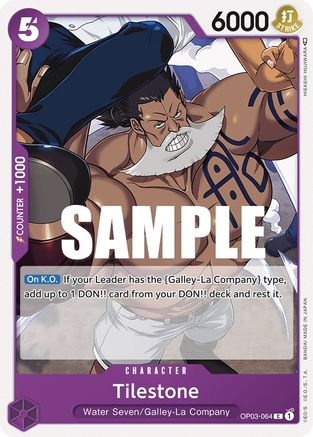 Tilestone (OP03-064) [Pillars of Strength] - Deck Out Gaming