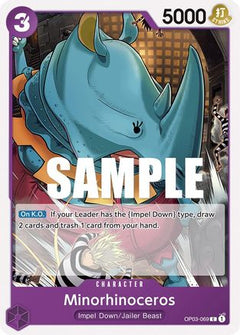 Minorhinoceros (OP03-069) [Pillars of Strength] - Deck Out Gaming