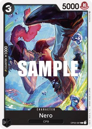 Nero (OP03-087) [Pillars of Strength] - Deck Out Gaming