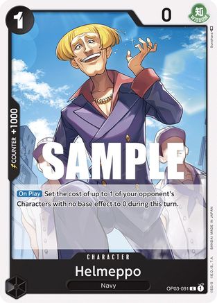 Helmeppo (OP03-091) [Pillars of Strength] - Deck Out Gaming