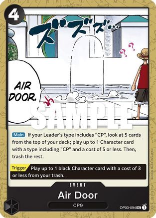 Air Door (OP03-094) [Pillars of Strength] - Deck Out Gaming